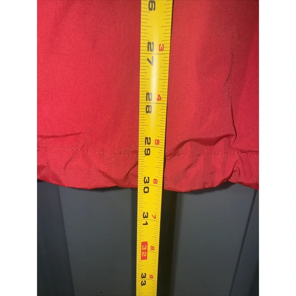 The North Face Hyvent Snow Jacket Mens Large Hooded Snowboard Coat 2-1 Red